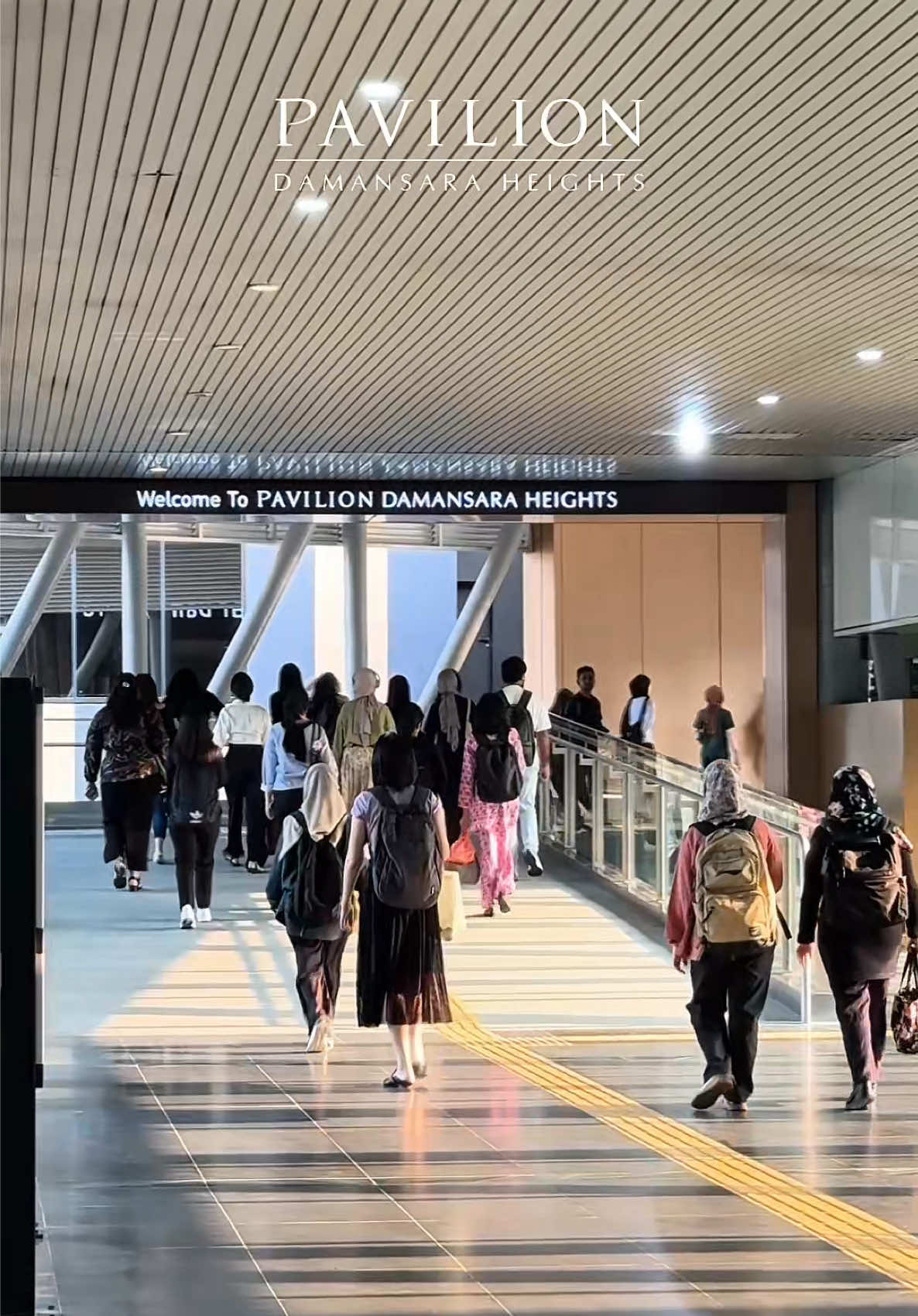 Straight from the station to destination.  Hop off at MRT Pusat Bandar Damansara and stroll across our new link bridge to Pavilion Damansara Heights. Shopping, dining and discovery - now just steps away.  #PavilionDH #PavilionDamansaraHeights #PusatBandarDamansara #MRTMalaysia @MRT Malaysia 