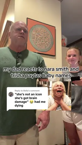 Replying to @Bella long awaited response from jim! #trishapaytas #aquaman #trishapaytasbabyname #fyp #trending #narasmith #narasmithbabynames #dad #reaction #jesuslovesyou 