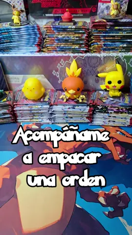 📥 Así empaco una orden 📤 📦 Empaco singles, bulk y una Blooming 📦 #pokemon #pokemontcg #packaging #tcg #bloomingwaters 