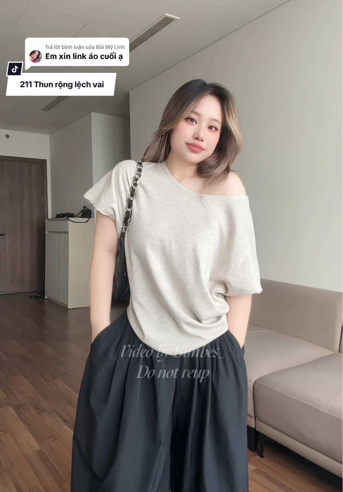 Trả lời @Bùi Mỹ Linh Form đủ xinh iu để các ce xuống tiềng chưa hẹ hẹ #suxing #thunronglechvai #bunbes #myoufit #reviewbigsize 