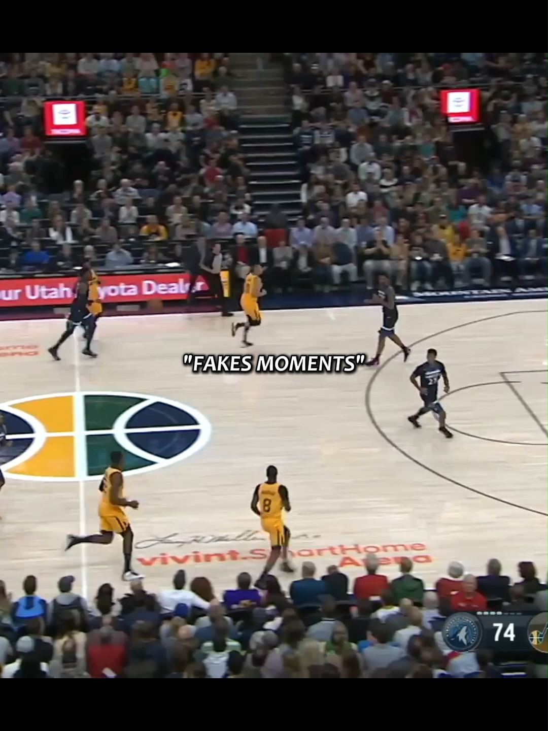 fake moment in nba#nbaedits #basketball #foryou #NBAEdits #basketballtiktok #fyp #TikTokUSA #Usa ##coldestmoments