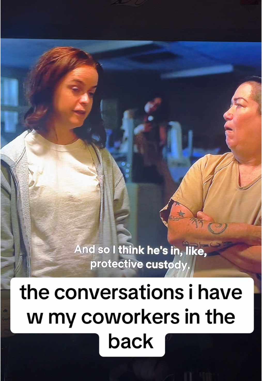 penn’s delivery was perfect 😭 #oitnb #orangeisthenewblack #tiffanydoggett #pennsatucky 