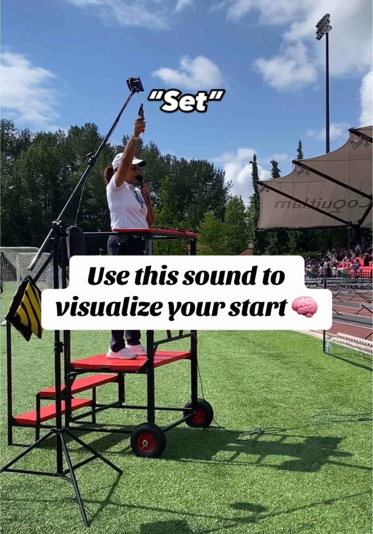 Save this video to use at practice 🔒 #trackandfield #visualize @CTFL