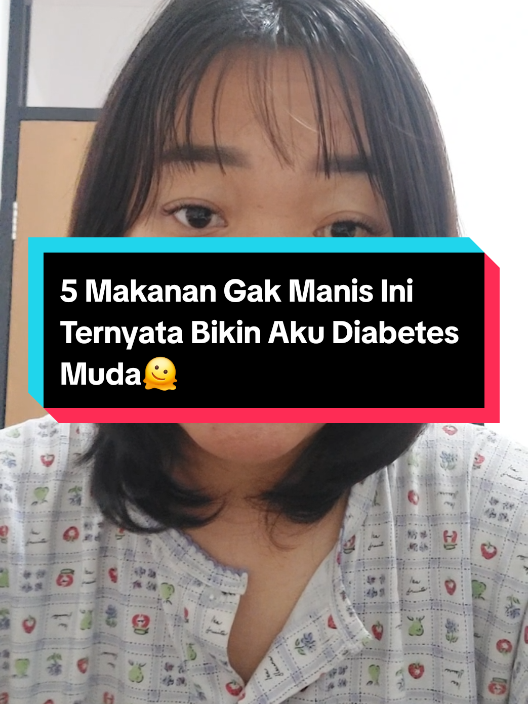 5 makanan favoritku ini rasanya emang gak manis tapi ternyata jadi penyebab aku diabetes di umur 32. Ada makanan favorit kalian juga? #diabetes #diabetestipo2 #fyp 