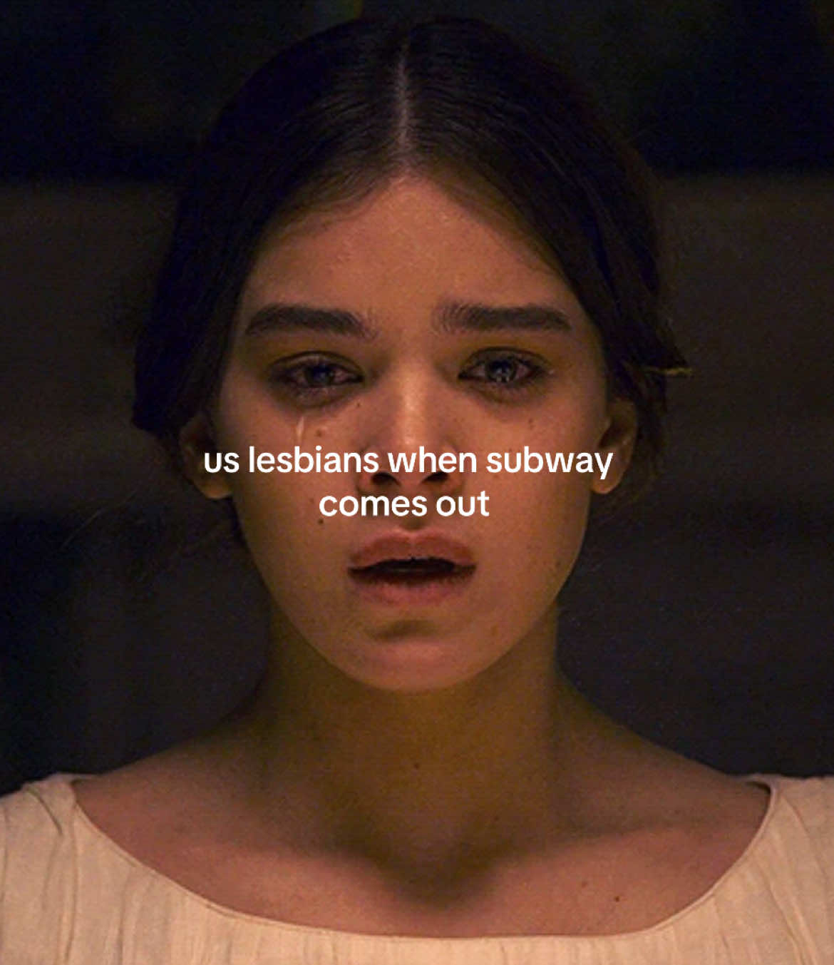 biggest crash out in sight #subway #chappellroan #wlw #lesbian #real #fyp #xyzabc  