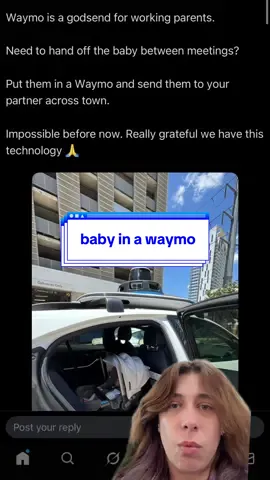 baby in a waymo?