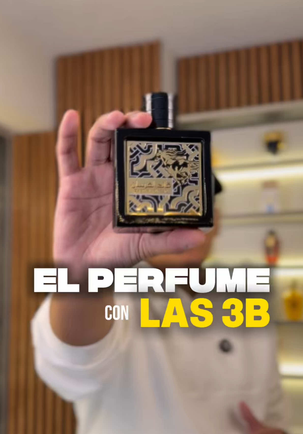 QAED AL FURSAN - EL PERFUME CON LAS 3B 🤯‼️🔝 ##lattafa #lattafaperfume #qaedalfursan #perfumesarabes 