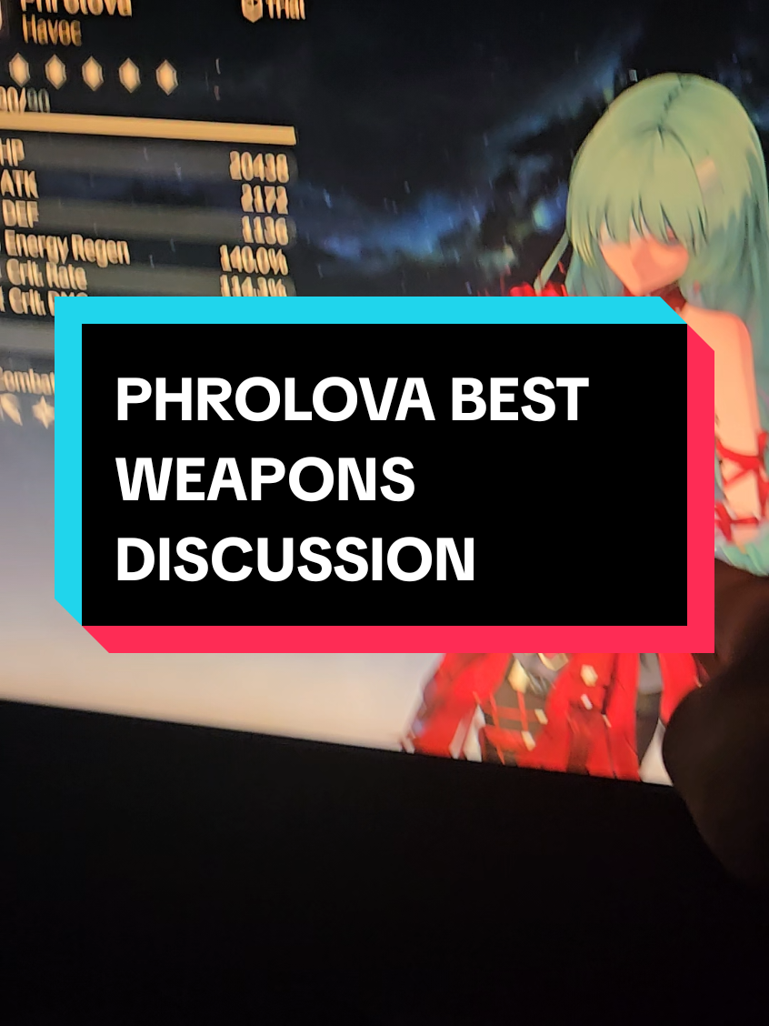 PHROLOVA BEST WEAPONS WUTHERING WAVES 2.5 #wutheringwaves #wuwacreator #wuwacontest25 #PHROLOVA 