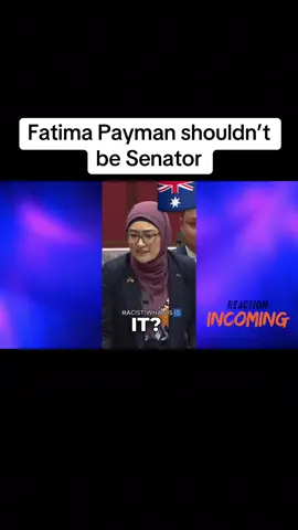 Senator Fatima Payman shouldn’t be Senator. #australia #israel #fatimapayman 