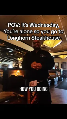 Solo date at @Longhorn Steakhouse #pov #mukbang #dayinmylife #longhornsteakhouse #asmr 