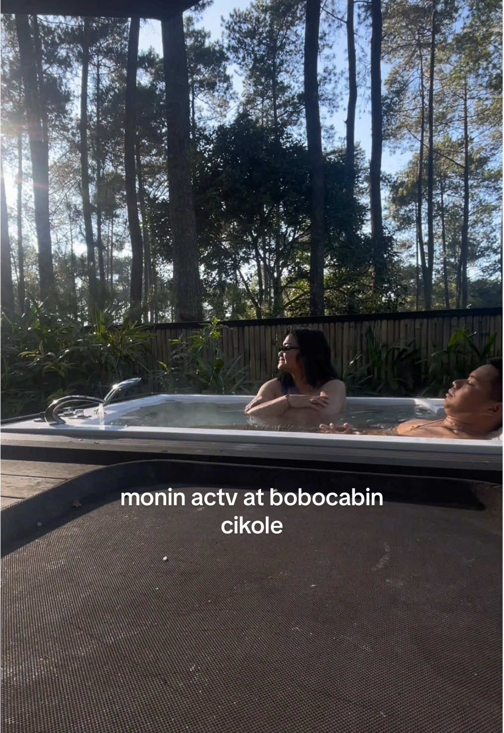 ijo ijo🍃 #bandung #cikolelembang #bobocabin #stay 