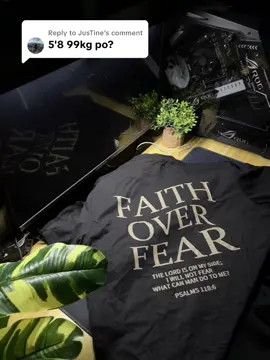Replying to @JusTine 2XL saktuhan pero mas comfortable ang 3XL #christiantiktok #christianshirts 