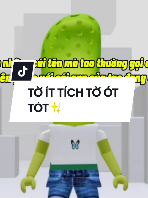 - TỜ ÍT TÍCH TỜ ÓT TÓT✨ #roblox #xuhuong #haihuoc #Orithom🌿 