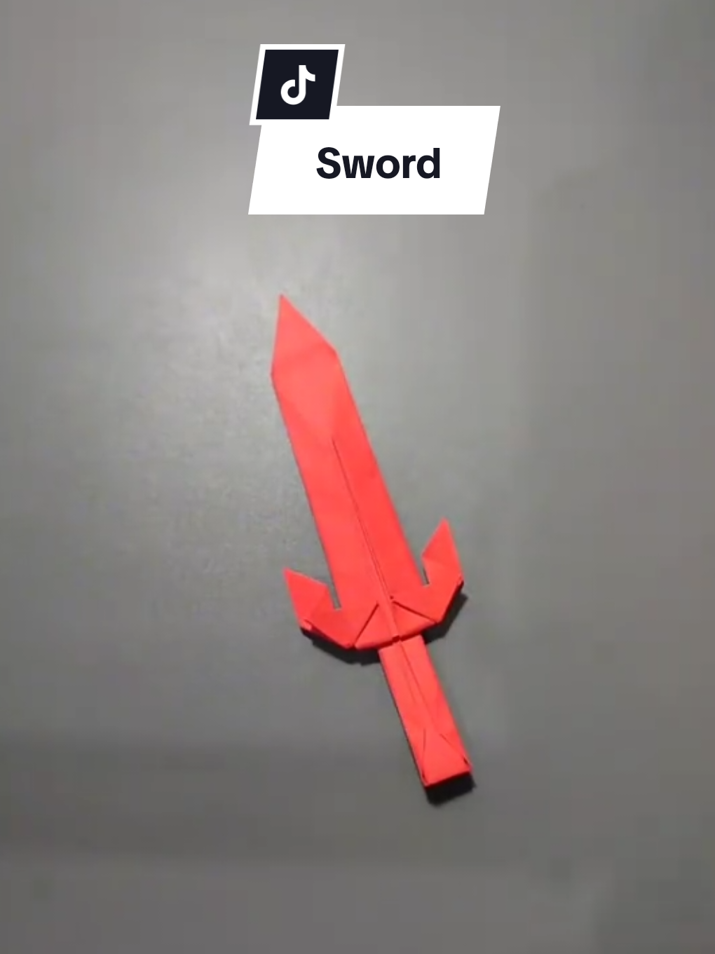 Sword #paperfolding #origami #foryourepage #zxycba #fyppppppppppppppppppppppp #sword 