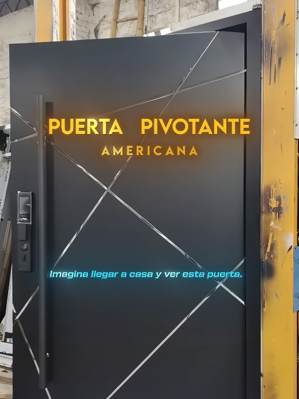 🔒✨ ¿Buscas una puerta de entrada moderna y segura en Riobamba? Esta puerta pivotante americana de aluminio con diseño exclusivo no solo eleva el estilo de tu casa... 💥 También te brinda seguridad, elegancia y prestigio desde el primer vistazo. 📐 Diseñada para propietarios exigentes, arquitectos y proyectos residenciales de alta gama. ✅ Acabado premium ✅ Línea minimalista con acero pulido ✅ Cerradura inteligente y apertura suave ✅ Ideal para casas modernas, quintas y residencias familiares 🛠 Instalación profesional en Riobamba y alrededores 📲 Cotiza hoy y transforma tu hogar desde la entrada. #puertasmodernas #puertasblindadas #puertasautomaticas #riobamba_ecuador🇭🇹🇪🇨 #emprendimiento #negocios #arquitectos 