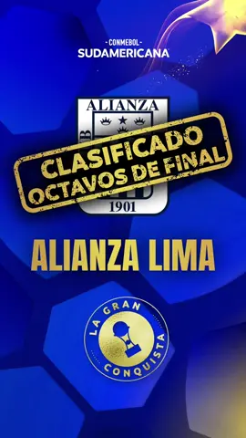 🔝 ¡A OCTAVOS DE FINAL! #AlianzaLima superó 3 a 1 a #Gremio en el global de los Playoffs y avanzó a la siguiente instancia de la CONMEBOL #Sudamericana 🏆 #TikTokDeportes #LaGranConquista 