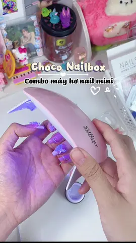 Gắn nail siu chắc tại nhà khi mấy bà sắm combo này #choconail #combolamnailtainha #gelgannailbox #mayhonailmini #nailbox #nailxinh #xh #xuhuong #viral #fyp 