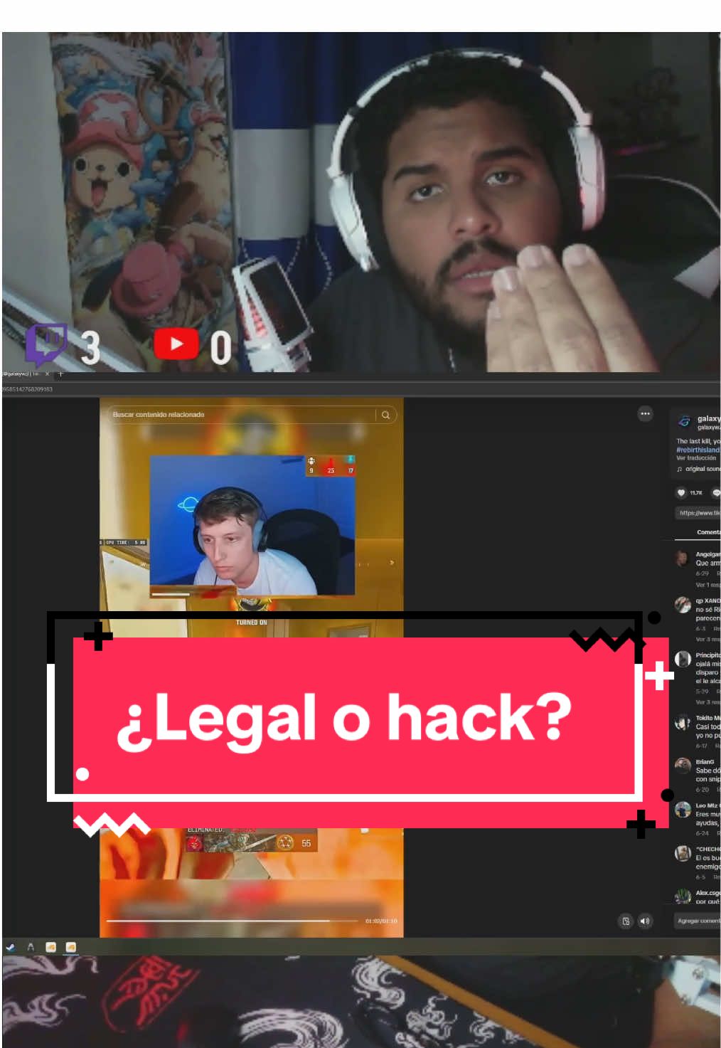 Legal o Hack? Recuerden respeto su opinión como ustedes la mía, amor y paz 😌 #fyp #fypシ゚ #paratiiiiiiiiiiiiiiiiiiiiiiiiiiiiiii #viral #clips #paratii #viralvideos #warzoneclips #callofdutywarzone #codm #juegos 