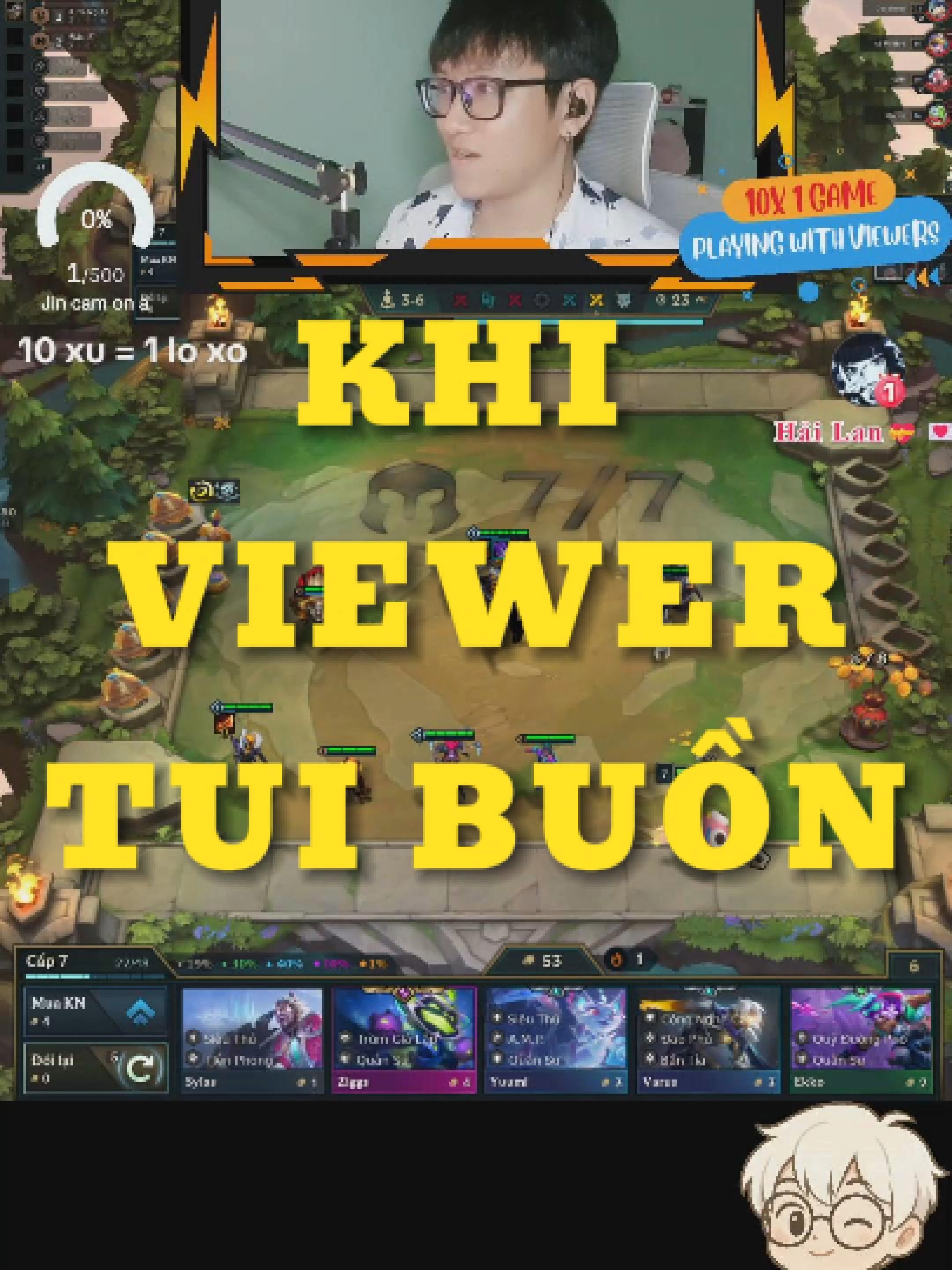 Viewer xin lên hát và cái kết #KiemVuc3D #BTG #jin27 #TFT #xuhuong #games