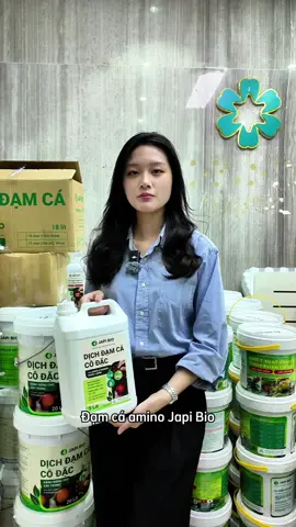 Đạm cá amino Japi Bio, hàm lượng chất hữu cơ cao 44%, kích rễ mạnh, lá xanh dày, thúc đẩy ra hoa đậu trái!