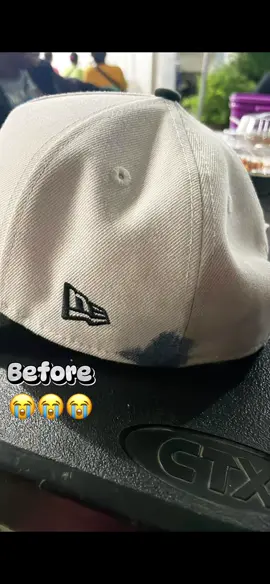 Ink stain removal ✨🧢 CAP RESTORATION ♻️ #ukayukayphilippines #thrifting #thriftstorefinds #thrift #ukayph #thriftshop #ukayukayfinds #thriftshopph #newera 