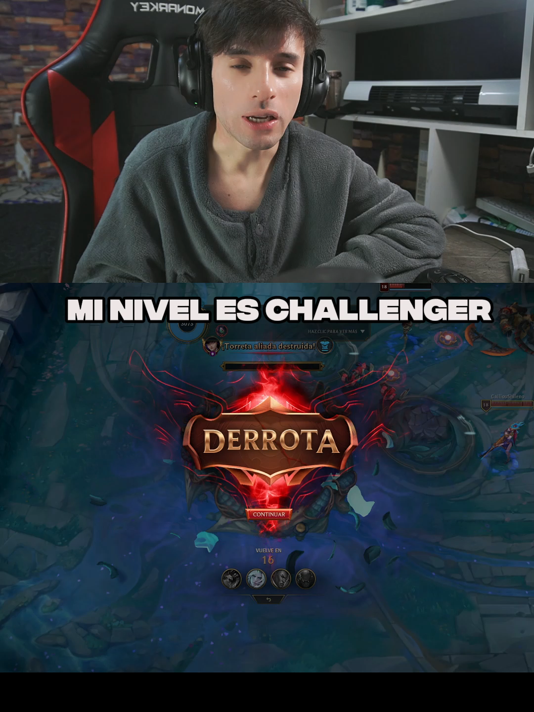 TU ELO NO TE DEFINE #leagueoflegends #lolsito #riotgame #lolchile #msi #faker #gumayusi #keria #lolololapokoniku