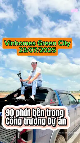 90 phút bên trong đại công trường dự án Vinhomes Green City - thật sự vào được bên trong mới thấy dự án rất hoành tráng, cực kỳ cảm xúc và thấy được tiềm năng to lớn của dự án này. Các công viên đều rất rất to, phân khu giãn xây cũng đang làm hạ tầng và ép cọc. Hệ thống hạ tầng ngầm cực kỳ chỉnh chủ đồng bộ và tính đến phương án lâu dài cho tương lai  Cơ hội đầu tư không đến nhiều lần trong đời. Hãy nhanh tay tận dụng lấy. Người tiên phong sẽ là những người chiến thắng 🏆 ##Vinhomes##VinhomesGreenCity##alphareal