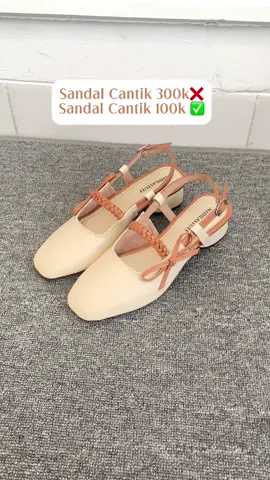 Siapa nih yang ngira Lucia Pantofel ini mahal, karena looksnya yang cantik??👀 Padahal harganya under 100k aja😍 kata minla sih mending langsung checkout🤭❤️ #fyp #rekomendasi #sandal #rekomendasioutfit #sandalwanita #nadilastuff #viral #sandalcewek #pantofel #sandalkerja 