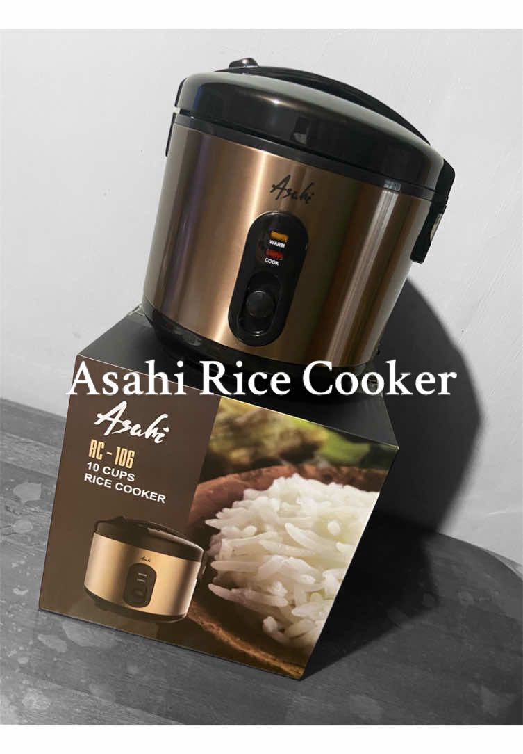 asahi rc 106 rice cooker 10cups #asahi #ricecooker #10cups #fypage 