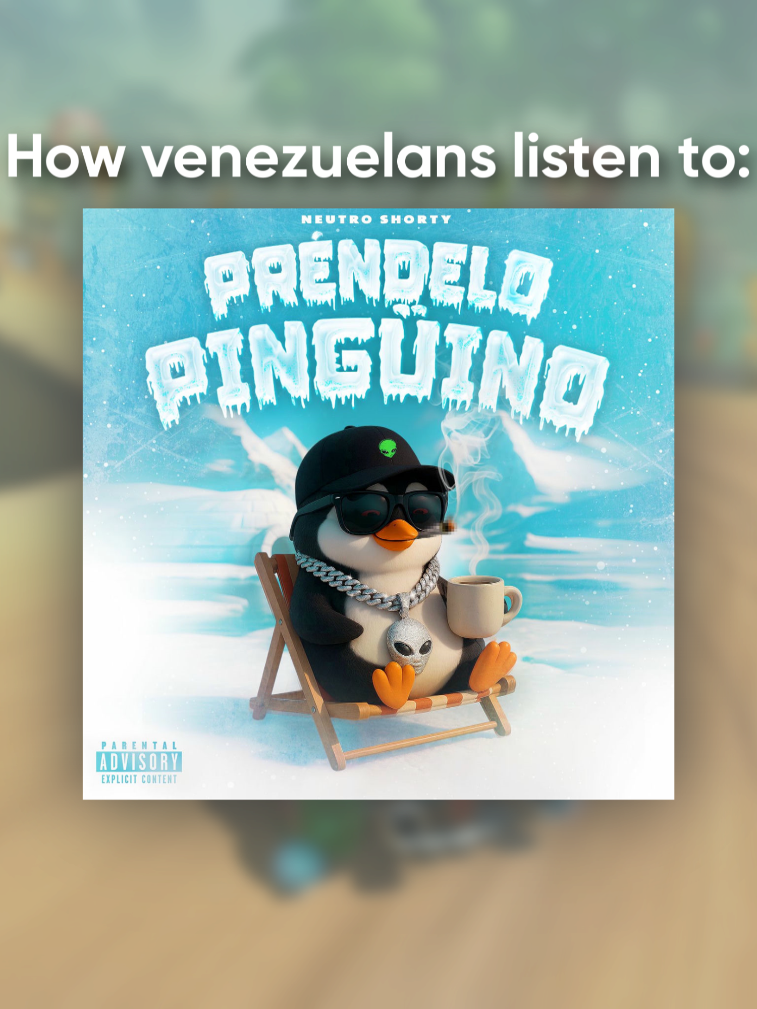 How VENEZUELANS listen to PRÉNDELO PINGÜINO  🗣️‼️🔥 #fyp #fy #fypage #fypツ #fypシ゚viral #viral #foryou #foryoupage #meme #parati #paratii #cover #coversong #spanishversion #versionenespañol #versioneningles #englishversion #gringos #latinos #neutroshorty #neutro #prendelopinguino #pinguino #dembow #improvisacion #mariokart #venezuela #puertorico #colombia