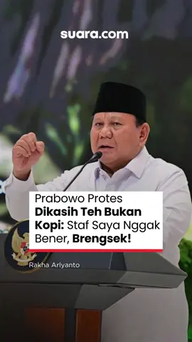 Momen ini terjadi saat Presiden Prabowo Subianto berpidato di acara Harlah PKB ke-27 di JCC Senayan, Jakarta, Rabu (23/7) malam. Prabowo menyinggung stafnya yang tidak benar saat bekerja. Dia protes sambil berkelakar dikasih teh padahal kopi bisa membuatnya lebih semangat. 