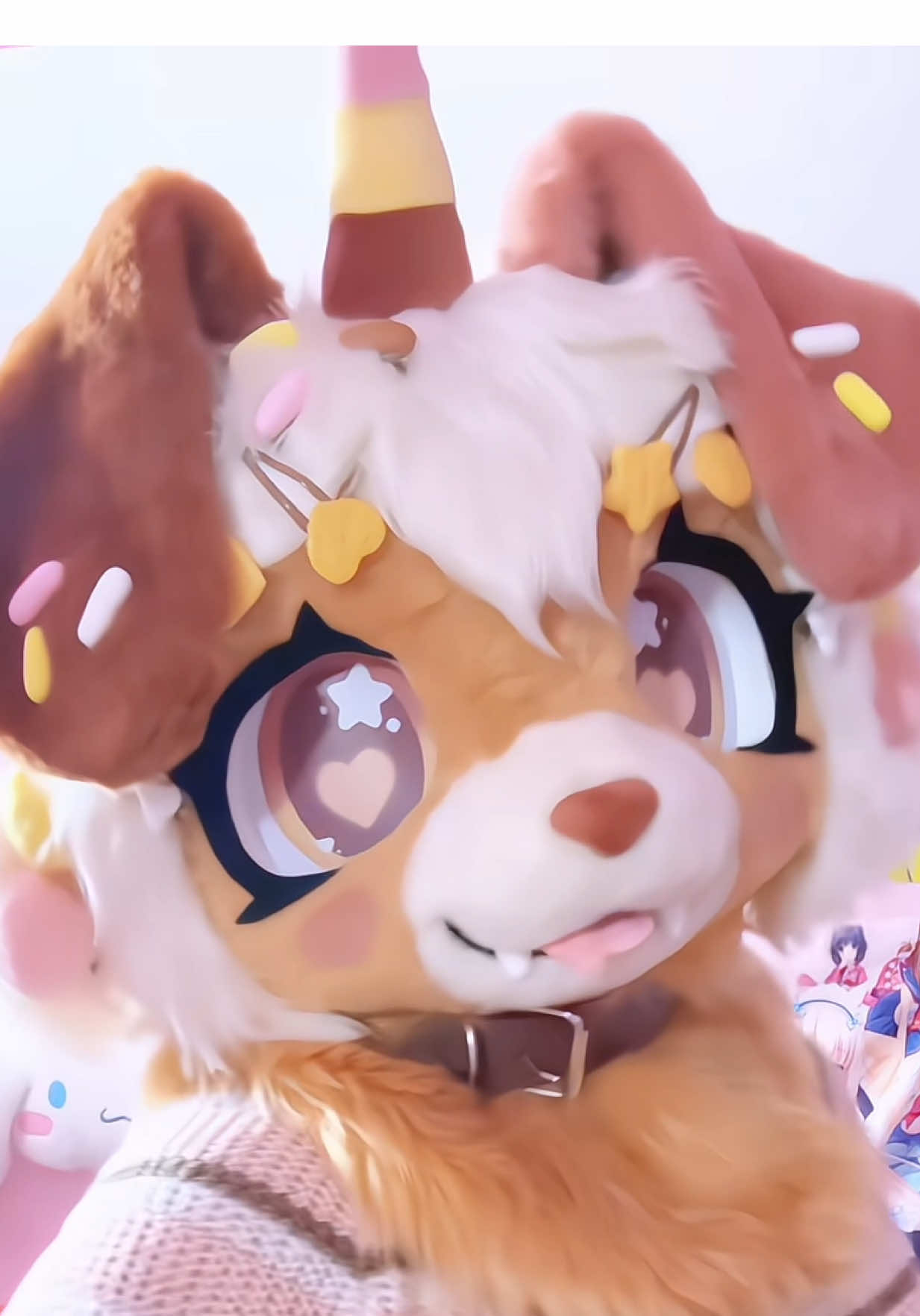 🐶🐾🦴 𐔌 . ⋮ tags for reach .ᐟ ֹ ₊ ꒱ 🍮 #fursuit #fursuitunboxing #fursuiter #fursuiting #fursuitersoftiktok #kemono #kemonofursuit #furryfandom #furrytiktok #furrycommunity #fursuitmaker
