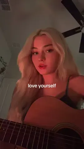 love yourself - justin bieber #cover #justinbieber #loveyourself #fyp #foryou 