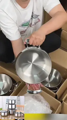 5pcs Stainless Steel cooking stock pot set 5pcs  #stainlesssteelcookware  #stockpot  #5pcskitchenwareset  #stainlesscookingset 