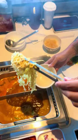 Hot pot and sushi?! AYCE for under $40? 👀 UPin Hot Pot in Brooklyn Park might be the best AYCE deal in the Twin Cities. Tyler mid-bite: “This place is slept on!” 😂 Whether you’re a hot pot pro or trying it for the first time, the staff makes it super easy - plus you get to craft your own sauces  Definitely add this to your Twin Cities foodie list! 🍣🍲  ❣️ UPin Hot Pot 8000 Brooklyn Blvd, Brooklyn Park, MN <video made in collaboration with UPIN items shown were comped, but all opinions are my own> #HotPotLovers #SushiLovers #TwinCitiesEats #BrooklynPark #AllYouCanEat #MinnesotaFoodie #FoodieFinds #RobotWaiter #MNFoodScene 