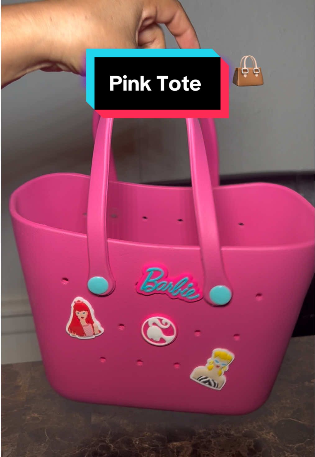 Pink Tote 👜 #pinktotebag #bolsorosa #pinktote #Dealsforyoudays #TikTokShopBackToSchool 