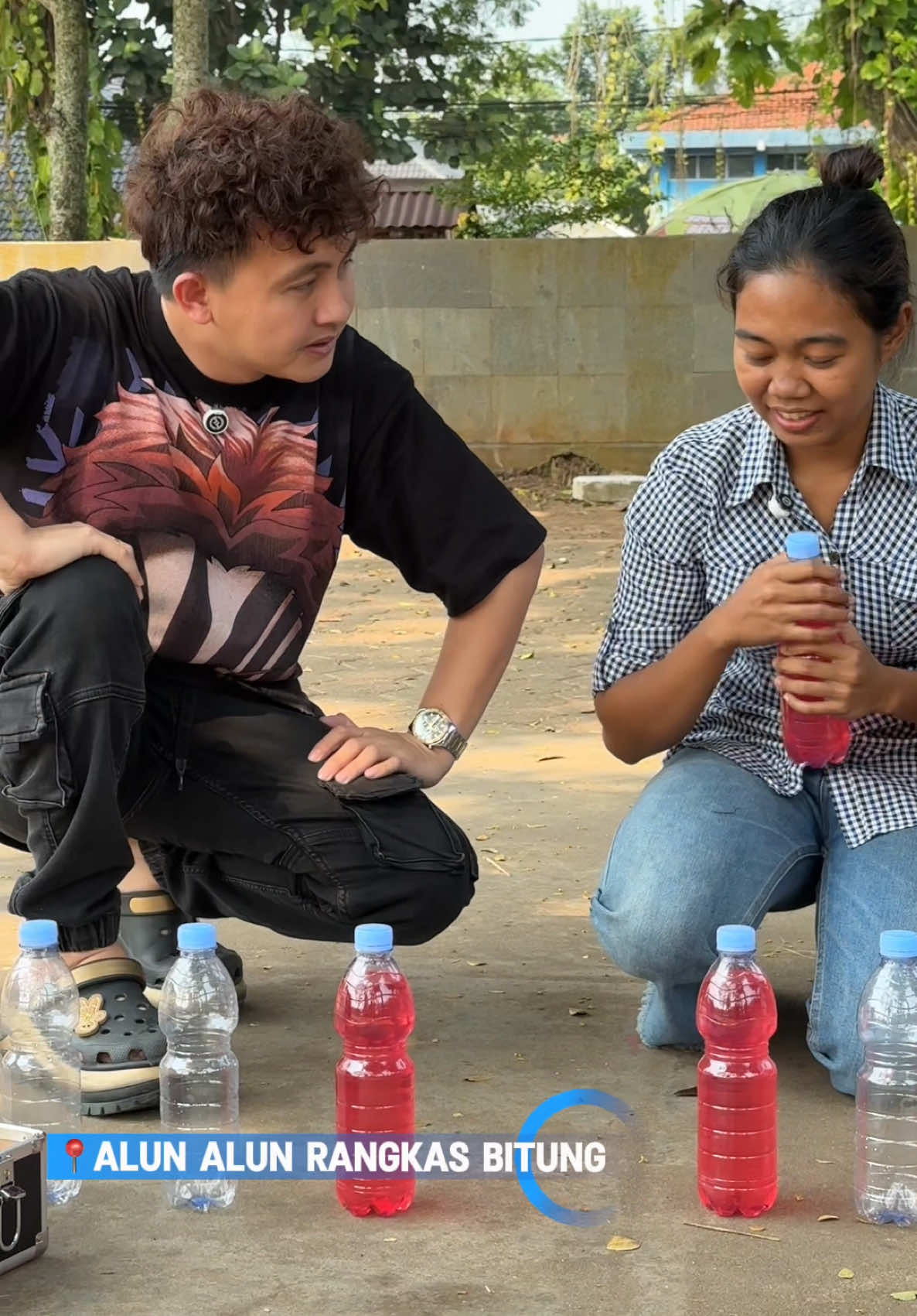 Hanya satu kali angkat botol jadi selang seling IB @Idealis92 