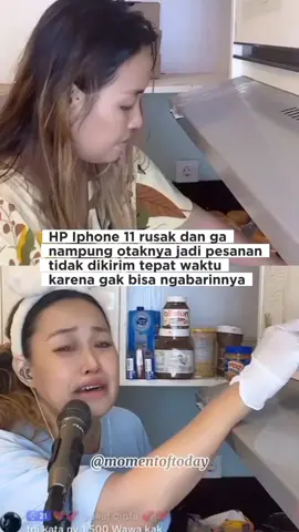 Alasan Pinkan Mamboo tidak bisa kirim tepat waktu karena HP Iphone rusak