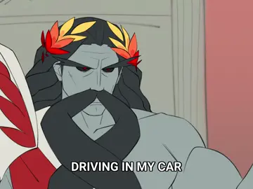 this definitely happened… i got lazy #hadesgame #drivinginmycar #hades #zagreus #videogame #deltarune #animation #art #fyp