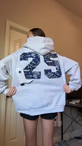 THUNDER⚡️💙 #Tatcha #bloxz #fyp #bloxzclothing #patchworkhoodie #stitchedbybloxz #clothingbrand #DIY #entrepreneur #dallascowboys #dallascowboyscheerleaders #dcc #nfl 