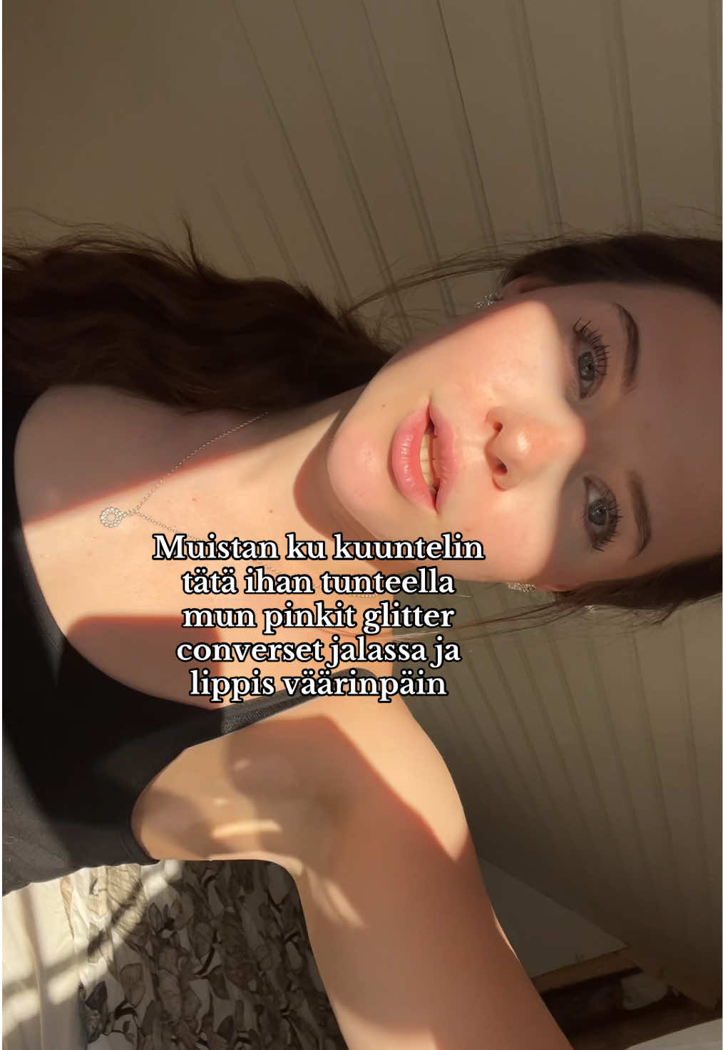 Älkää visioiko tätä😂❤️‍🔥 #grwm #positivevibes #goodmorningsunshine #suomitok #fry #foryoupage❤️❤️ #fyp #livelovelaugh #nomakeupmakeup #affordablemakeup #lipsync #lipsyncing #blueeyes 