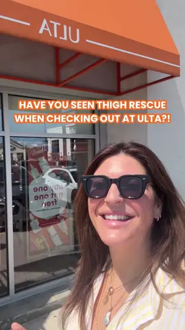 You can’t miss Thigh Rescue at @ultabeauty because it’s literally right when you check out!