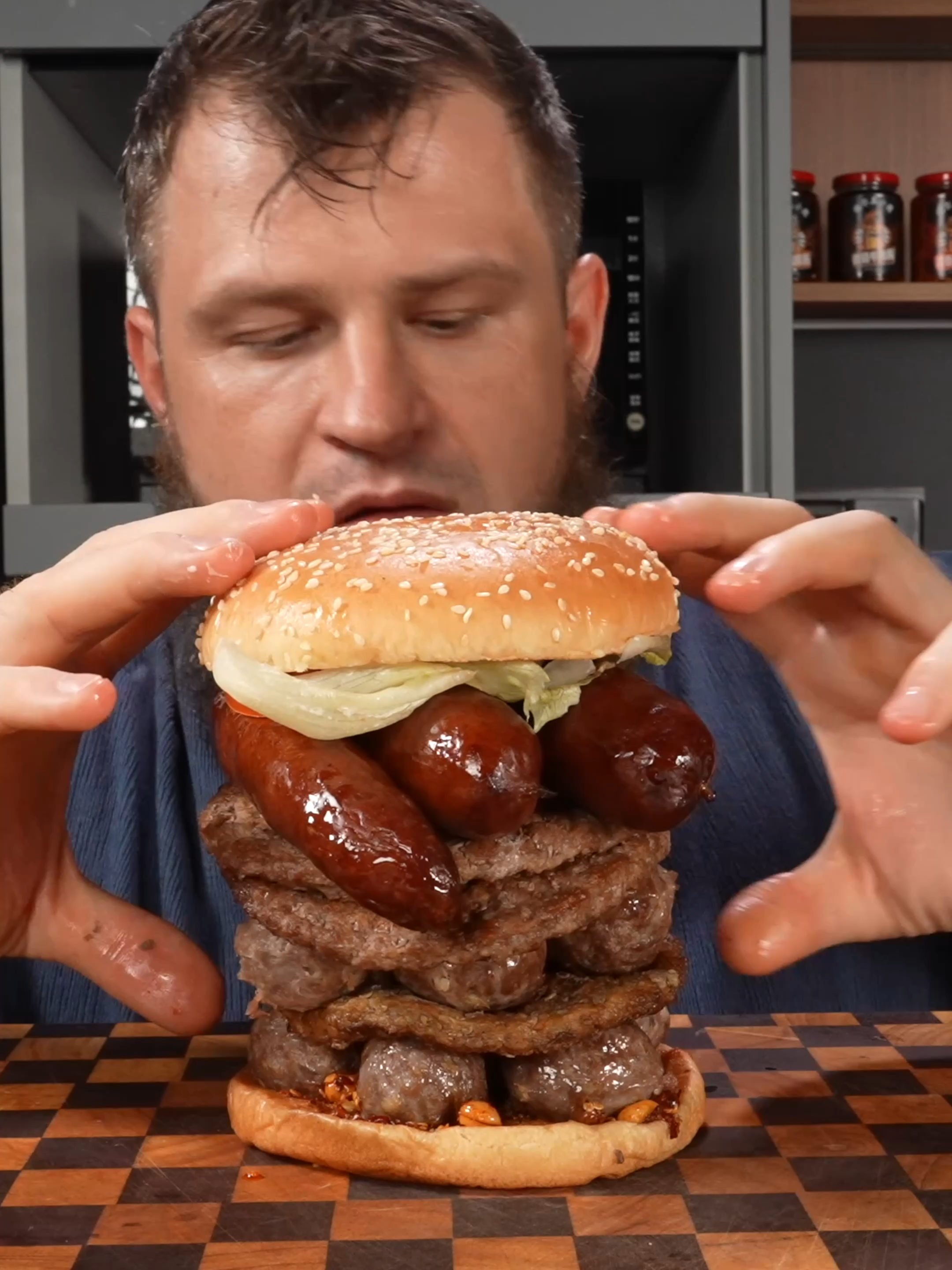 EAT MEGA BURGER #мукбанг #асмр #асмрмукбанг #обжор #eating #eatfood #food #поедание #eatingshow #мокпан #SERGEYEATING #сергейест #еданакамеру #поеданиееды #bites #asmrsergey #SERGEY #谢尔盖 #美食 #eat #美食vlog #吃货 #美食博主 #吃播
