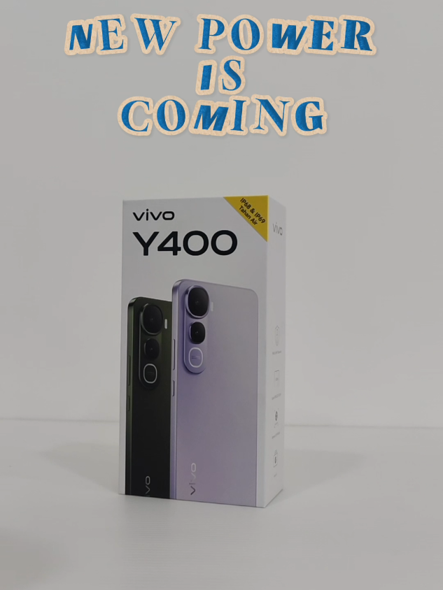 unboxing VIVO Y400🤩 buruan ikutan pre order di store vivo terdekat gaes!! #newproduct #vivoY400 #vivoareab #GaskuY #GaskuY400 #promomakangajian  @vivoofficialareaB @vivocampus Indonesia 
