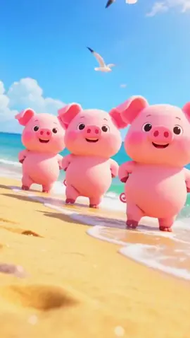 Các con vật nhảy Piu Piu Piu #tiktokkids #kids #hoathinh #kidscartoon #songforkids #kidssong #cuteanimals 
