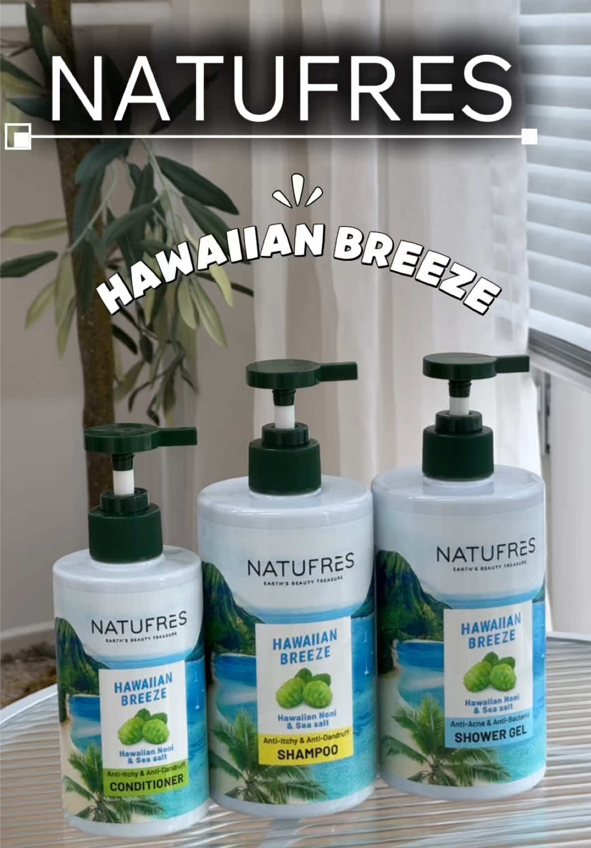Mê vibe biển Hawaii quá đi   #natufres #tamgoinatufres #hawaiianbreeze #khámpháthếgiới #trảinghiệmcựcphẩm 