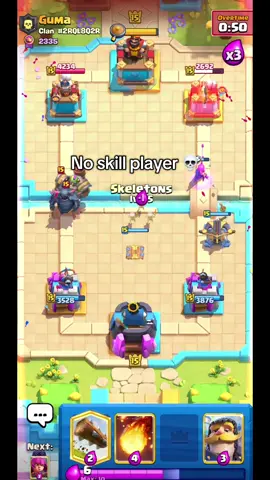 Perfect defense. #clashroyale 