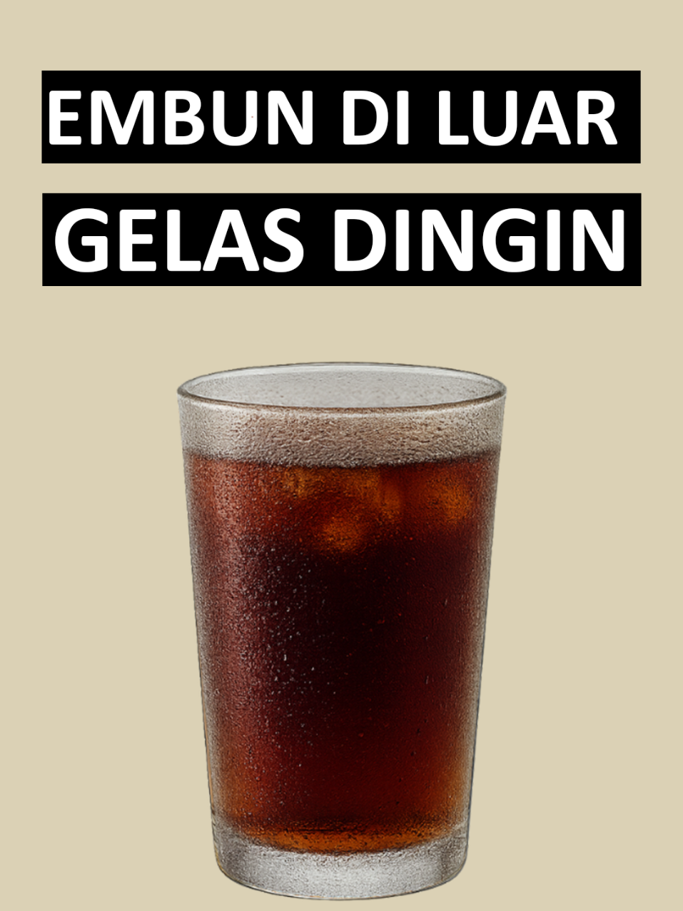 Nahh jadi.. Siapa yang pernah minum embun yang ada di luar gelas nya? 😬✋ #nahhjadi
