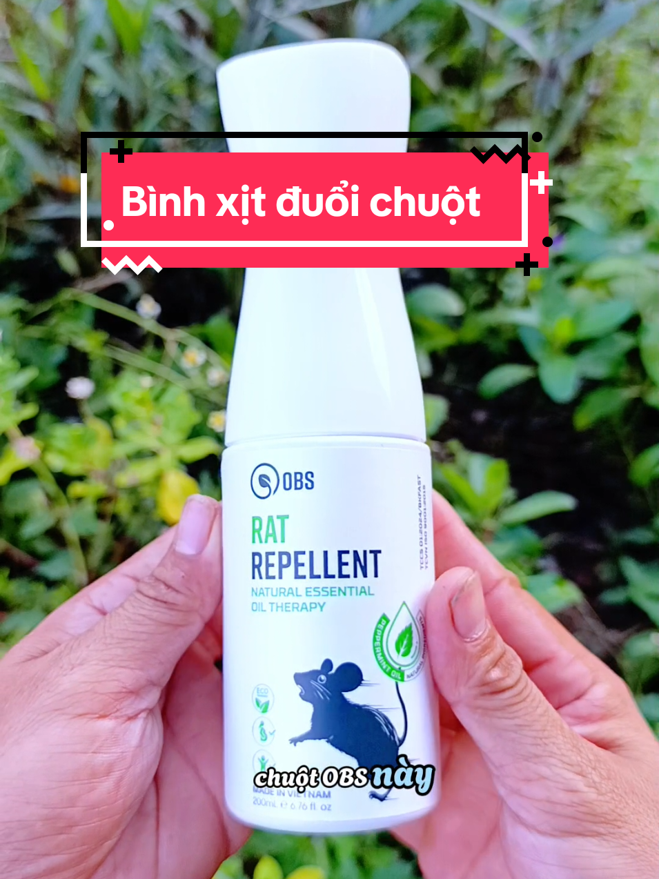 Bình xịt đuổi chuột hiệu quả ,ăn toàn cho gia đình bạn. #xitduoichuotobs #obsvietnam #sapduoichuotobs #obsvietnam #xitduoigianobs #obsvietnam #hieudinhgiadung 
