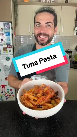Tuna Pasta (Not the Classic One) | Bold, Briny, and Bursting with Flavour This is not your everyday tuna pasta! Anchovies, capers, and olives add depth, while fresh herbs and a light tomato base keep it vibrant. A quick Mediterranean-inspired dish you’ll love. Ingredients (for 2): 	•	220g pasta 	•	50g tuna 	•	300g passata 	•	2 anchovies 	•	Mixed olives (green + black) and capers 	•	2 garlic cloves 	•	Basil & parsley 	•	Olive oil, salt Instructions: Sauté garlic in olive oil until golden, then remove. Add olives, capers, and anchovies — cook until anchovies melt. Add passata and simmer 5 minutes. Stir in tuna and cook for 1 minute. Add al dente pasta to the sauce and toss for 1–2 minutes. Finish with basil, parsley, and a drizzle of olive oil. Serve hot and enjoy! Full recipe 👉 www.cookingwithtucci.com #cookingwithtucci #tunapasta #mediterraneanrecipes #italiandinner #easyitalianrecipe #pastalovers #quickmeals #italiankitchen #pastaperfection #homemadegoodness 